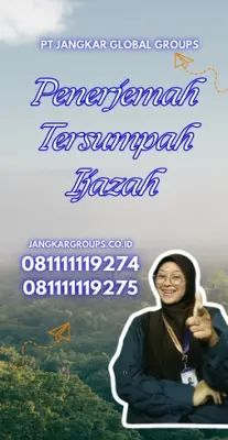 Pengurusan Penerjemah Tersumpah Ijazah Kecamatan Karangtengah Kota Tangerang