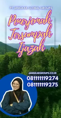 Biro Jasa Penerjemah Tersumpah Ijazah Kecamatan Jatiuwung Kota Tangerang