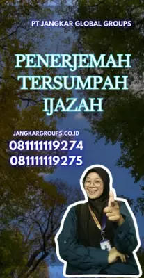 Pengurusan Penerjemah Tersumpah Ijazah Kecamatan Labuan Kabupaten Pandeglang