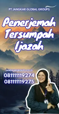 Biro Jasa Penerjemah Tersumpah Ijazah Kecamatan Mandalawangi Kabupaten Pandeglang