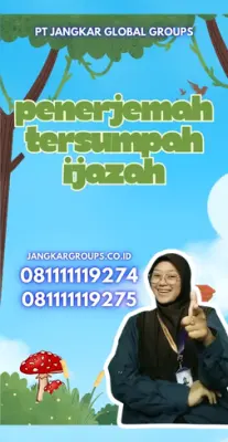 Layanan Penerjemah Tersumpah Ijazah Kecamatan Gunungkencana Kabupaten Lebak