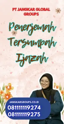 Pengurusan Penerjemah Tersumpah Ijazah Kecamatan Periuk Kota Tangerang