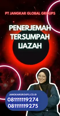 Biro Jasa Penerjemah Tersumpah Ijazah Kecamatan Tirtayasa Kabupaten Serang