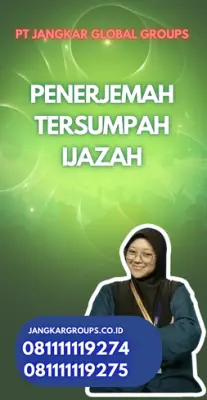 Biro Jasa Penerjemah Tersumpah Ijazah Kecamatan Cinangka Kabupaten Serang