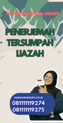 Biro Jasa Penerjemah Tersumpah Ijazah Kecamatan Pamulang Kota Tangerang Selatan