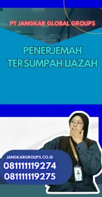 Biro Jasa Penerjemah Tersumpah Ijazah Kecamatan Jiput Kabupaten Pandeglang