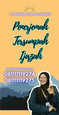Layanan Penerjemah Tersumpah Ijazah Kecamatan Kaduhejo Kabupaten Pandeglang