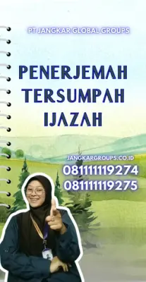 Pengurusan Penerjemah Tersumpah Ijazah Kecamatan Cikeusal Kabupaten Serang