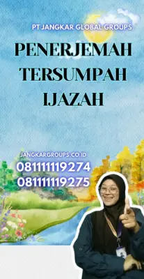 Biro Jasa Penerjemah Tersumpah Ijazah Kecamatan Ciruas Kabupaten Serang