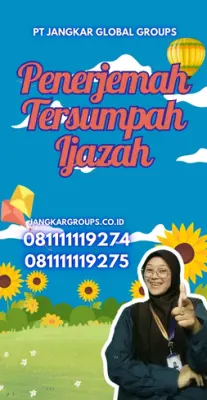 Biro Jasa Penerjemah Tersumpah Ijazah Kecamatan Kosambi Kabupaten Tangerang