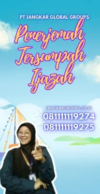 Layanan Penerjemah Tersumpah Ijazah Kecamatan Cinangka Kabupaten Serang