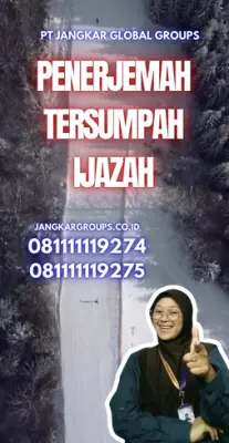 Biro Jasa Penerjemah Tersumpah Ijazah Kecamatan Ciledug Kota Tangerang