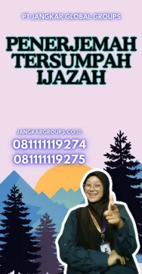 Pengurusan Penerjemah Tersumpah Ijazah Kecamatan Cipocok Jaya Kota Serang