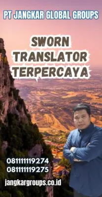 Pengurusan Sworn Translator Terpercaya Kabupaten Bandung