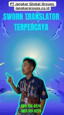 Jasa Sworn Translator Terpercaya Pesanggrahan Jakarta Selatan