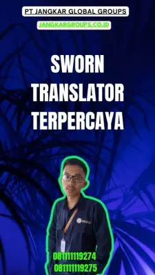 Pengurusan Sworn Translator Terpercaya Cilandak Jakarta Selatan