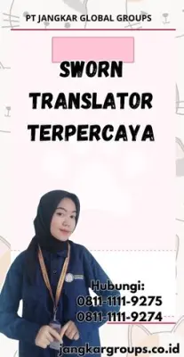 Pengurusan Sworn Translator Terpercaya Kabupaten Bekasi