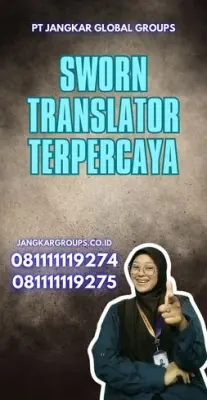 Pengurusan Sworn Translator Terpercaya Kecamatan Sukoharjo Sukoharjo