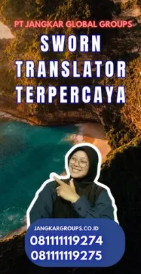 Biro Jasa Sworn Translator Terpercaya Kecamatan Sukoharjo Sukoharjo