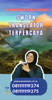 Jasa Sworn Translator Terpercaya Kecamatan Sukoharjo Sukoharjo