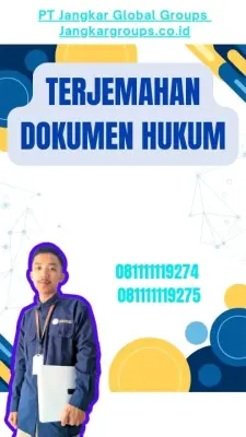 Layanan Terjemahan Dokumen Hukum Terpercaya Batu Ceper Jakarta Barat