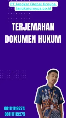 Biro Terjemahan Dokumen Hukum Terpercaya Mampang Prapatan Jakarta Selatan