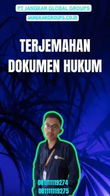 Layanan Terjemahan Dokumen Hukum Terpercaya Kebayoran Lama Jakarta Selatan